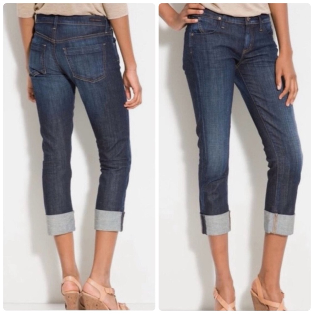 Citizens of Humanity COH Dani Cropped Straight Leg Jeans